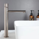 GobekUsa Brushed Gold Brass Bathroom Basin Faucet - Deck Mounted Sink Tap