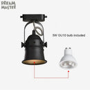 GobekUsa GU10 5W LED Ceiling Spotlight Track Light for Minimalist Spaces