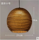 GobekUsa Chinese Paper Honeycomb Pendant Lights Cardboard Personalized Home Decor Luminaire