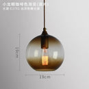 GobekUsa Glass LED Pendant Lamp: Modern Nordic Style Hanging Light for Home, Cafe, or Bar