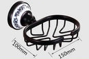 GobekUsa Black Porcelain Brass Bathroom Accessories Set