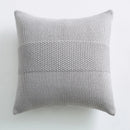 GobekUsa Knit Cushion Cover 45x45cm Solid Cotton Pillow Pink Ivory Grey Cream