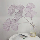 GobekUsa Ginkgo Leaf Branch Artificial Flowers Home Decor