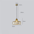 GobekUsa K9 Crystal Pendant Chandelier Modern Living Room Ceiling Lamp LED Hall Decor