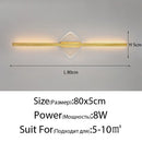 GobekUsa LED Mirror Wall Lamp for Modern Minimalist Decor