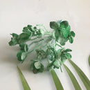 GobekUsa Artificial Plants Green Grass Fake Twigs Leaves Wedding Home Decor