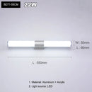 GobekUsa LED Acrylic Wall Lamp for Bathroom & Bedroom, Modern Simplicity, Anti-fog Sconces