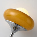 GobekUsa Glass Egg Tart Desk Lamp for Living Room Bedroom Office