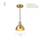 GobekUsa Gold Modern Chandeliers E27 LED Lights for Home Decoration