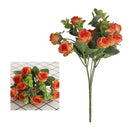 GobekUsa 5-Fork 11 Roses Bouquet for Home Decor – Small Fresh Korean Style Simulation