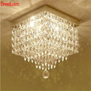 GobekUsa Crystal Chandelier Ceiling Lamp - Entrance Kitchen Chandeliers Fixtures Home Decor