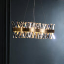 GobekUsa Gold Crystal LED Chandelier for Dinning Room