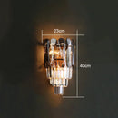 GobekUsa Crystal Wall Lamp: Modern Luxury LED Lighting for Living Room, Bedroom, and Staircase