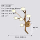 GobekUsa LED Glass Bubble Chandelier for Restaurant Bedroom LOFT Pendant Lighting