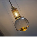 GobekUsa Crystal Ball LED Pendant Light for Dining Room Living Bedroom Bedside