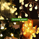 GobekUsa LED Globe Ball String Lights for Indoor Outdoor Decor