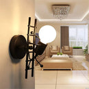 GobekUsa Cartoon Doll Wall Sconce: Modern Iron Art Light for Kids Room