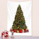GobekUsa Christmas Tree Bedroom Decoration Wall Tapestry Mattress - Large Bohemian New Year Party Decor