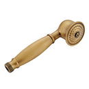 GobekUsa Brass Shower Faucet Set with 8" Rain Shower Head, Hand Shower, Hose, Valve, Bracket