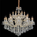 GobekUsa Crystal Candle Chandelier: Elegant LED Pendant Lamps for Home, Hotel, Villa Hall