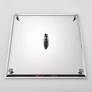 GobekUsa 20 Inch Luxury Chrome Square Shower Head Stainless Steel Ultrathin Rainfall Head