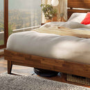 Acacia Aurora Deluxe Wood Platform Bed Frame for Ultimate Comfort and Style
