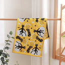 GobekUsa Cotton Gauze Hand & Face Towel Set - 35x75 CM - 20 Colors