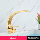 GobekUsa Brass Faucet Hot Cold Water Mixer Tap for Bathroom Vanity Sink