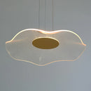 GobekUsa Lotus Leaf Pendant Lights: Modern Nordic Chandeliers for Living Room & Bedroom