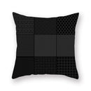 GobekUsa Geometric Star Stripe Print Pillowcase - Wholesale, 45x45cm