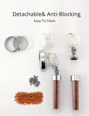 GobekUsa 3-Function Adjustable Shower Head for NZDB