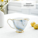 GobekUsa Bone China Milk Jug: Elegant Ceramic Creamer for Tea, Coffee, Espresso