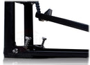 Remote Hi Hat Stand with Foot Pedal by GRIFFIN | Drummers Cable Auxiliary Cymbal High Hat Percussion Hardware with Drum Key | Heavy Duty Sturdy HiHat Holder | All Metal Construction Mount Complete Kit