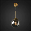 GobekUsa Glass Ball Wall Light: Gold Sconces for Bedroom & Living Room