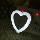 GobekUsa Heart-Shaped LED Night Light with Wireless Sensor Control for Bedroom & Living Room