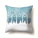 GobekUsa Christmas Deer Snow Pillow Case