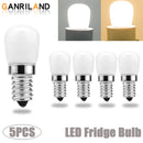 GobekUsa LED Fridge Bulb 3W E14 220V Corn Light, Replace Halogen Chandelier, White/Warm