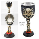 GobekUsa Dragon King Goblet 200ml: Retro Stainless Steel Wine Glass Gothic Whiskey Cup