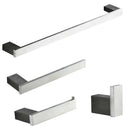 GobekUsa Brushed Nickel Stainless Steel Bathroom Hardware Set - 4-Piece Accessory Kit