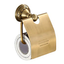 GobekUsa Brass Bathroom Accessories Set: Robe Hook, Paper Holder, Towel Bar, Soap Basket