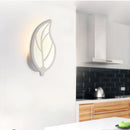 GobekUsa Leaf Shape LED Wall Sconce for Living Room Bedroom Decor