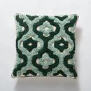 GobekUsa Blue Tufted Geometric Boho Style Cushion Cover 45x45cm for Home Decor