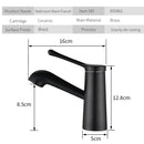 GobekUsa Gold Waterfall Basin Faucet Mixer Tap Modern Single Hole Cold Hot Water