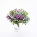 GobekUsa Artificial Flower Wreath Garland for Home Wedding Decor, DIY Scrapbook & Christmas Ornament