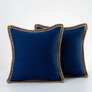 GobekUsa Linen Square Throw Pillow Covers Set - Home Decor for Sofa, Couch, Bed