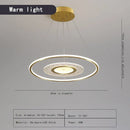 GobekUsa Acrylic Remote Control Chandelier: Modern Nordic Lighting for Home Decor