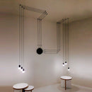 GobekUsa Black Minimalist LED Wall Lamp for Bedroom and Living Room