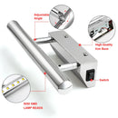 GobekUsa LED Bathroom Wall Light Stainless Steel Makeup Mirror Lamp Fixtures