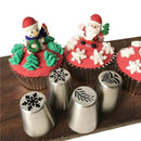 GobekUsa Christmas Series Cake Decorating Nozzles Set