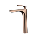 GobekUsa Gold Basin Faucet with Single Handle Hot & Cold Water Mixer Deck Mount